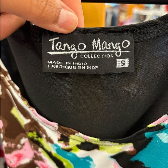 New Tango Mango ladies S multi color tank top - Picture 4 of 6